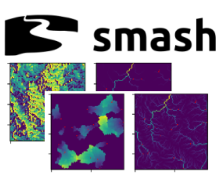 Illustration scientifique : smash v1.0: a differentiable and regionalizable high-resolution hydrological modeling and data assimilation framework